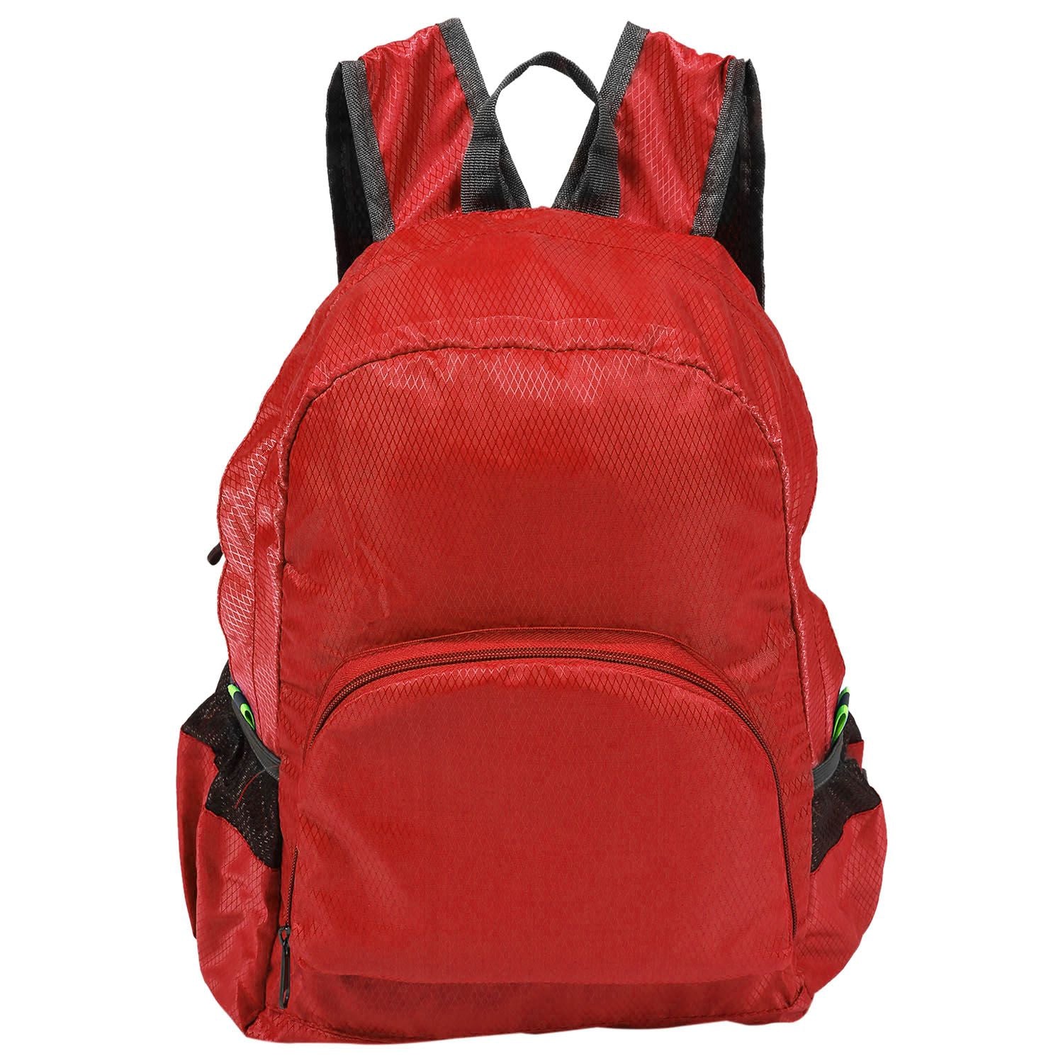 New Unisex Simple Fashion  Light-weight Backpack Shoulder Bag Daypack Rucksack Organizer Foldable